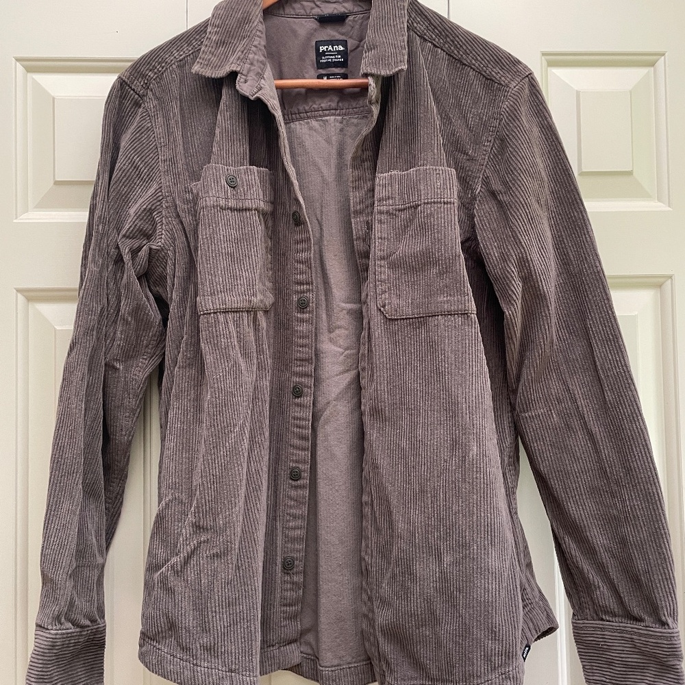 Prana Corduroy Button Down